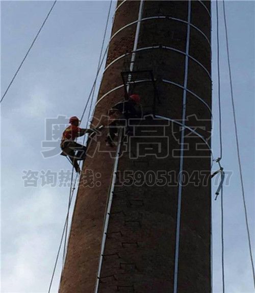 50米鍋爐房煙囪維修